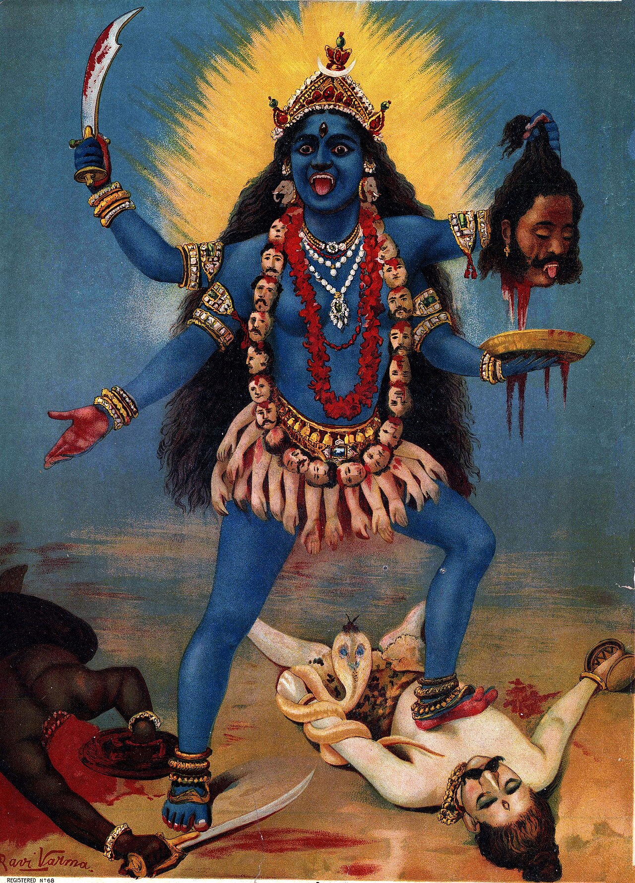 Kali, the Dark Mother, Devourer of Time