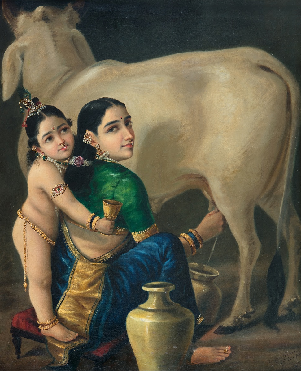 Krishna, the Cowherd, Charioteer of the Gita