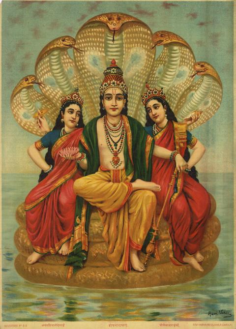 Vishnu, the Preserver, Keeper of Cosmic Order